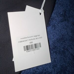 Invisible Scrunch Leggings - Black